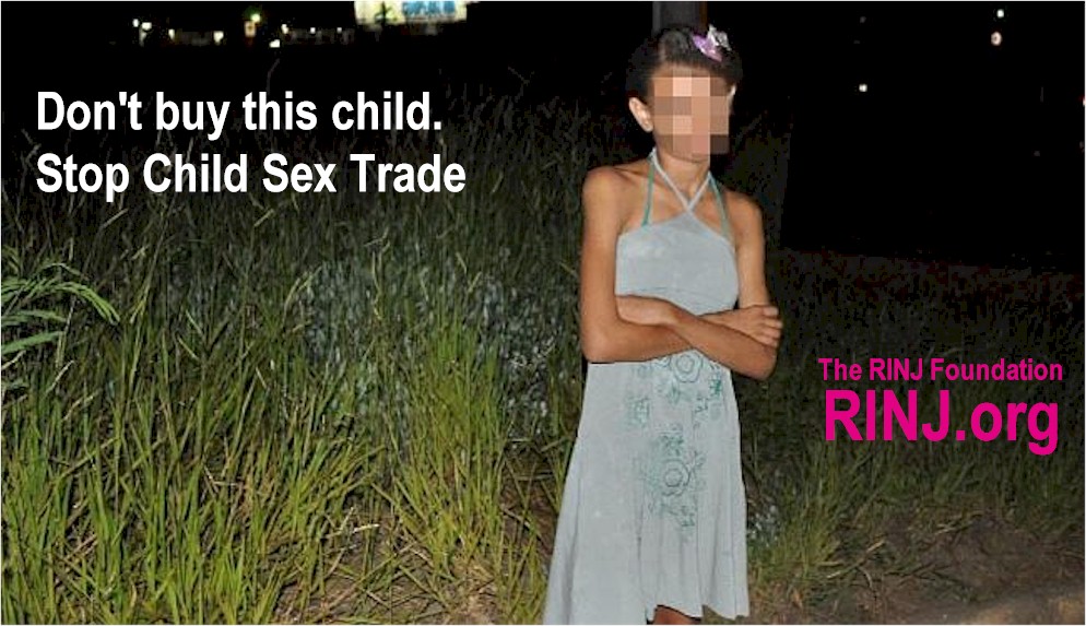 Don't Buy This Child (11) - Stop Child Sex Trade - http://RINJ.org/ BRAZILIAN kids as young as 10 are being forced to sell themselves for sex on the streets to cash in on the hundreds of thousands of soccer fans heading to the World Cup in June 2014. - The RINJ Foundation
