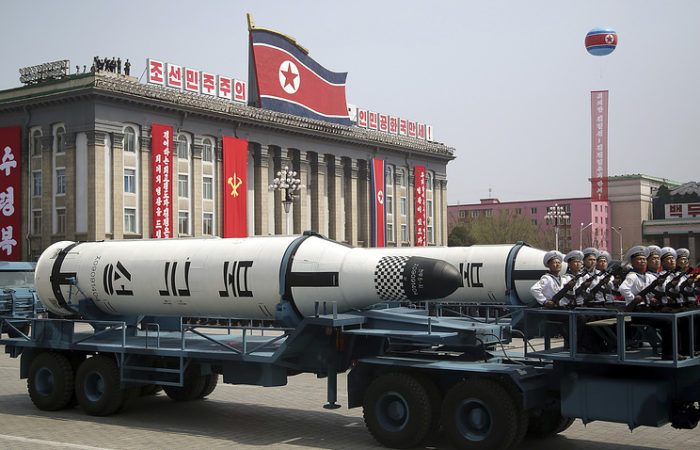 Pyongyang's show of force. - We must avert nuclear war.