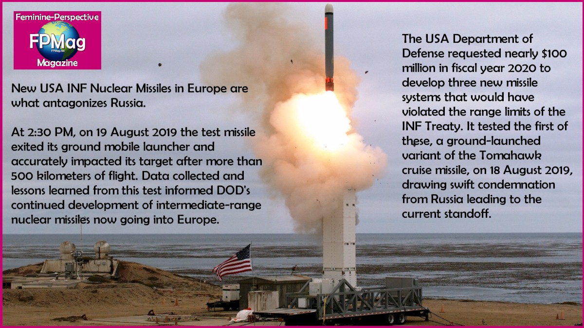 New USA INF Missiles