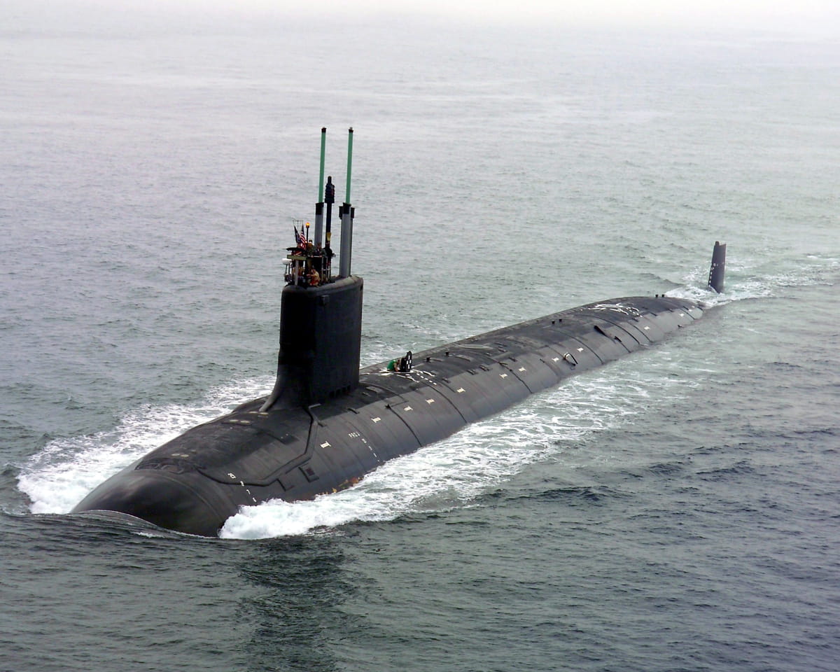 SSN 774 Nuclear Hunter Killer Submarine 