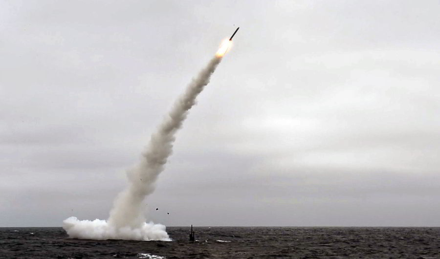 Land Attack Missile off the coast of California in 2018 would violate the INF Treaty.