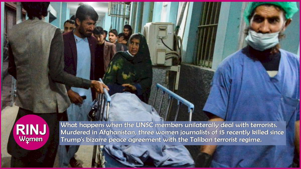 Seven journos in two attacks, three killed and two injured. Jalalabad.